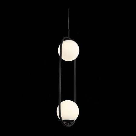 Подвес ST-Luce Черный/Белый LED 2*8W 4000K SL395.403.02 - фото