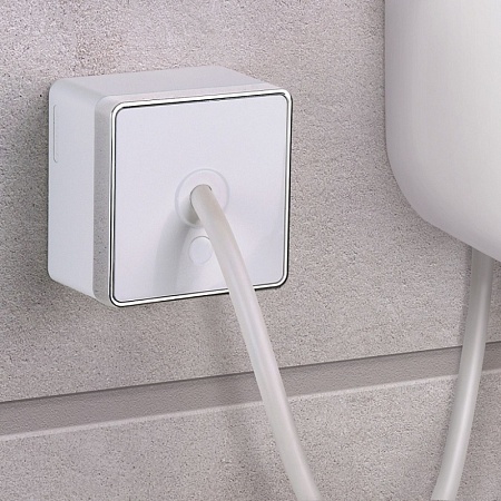 Вывод кабеля Gallant белый WL15-16-01 - фото