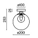 Настенный светильник (бра) Maytoni Basic form MOD521WL-01G3 - фото