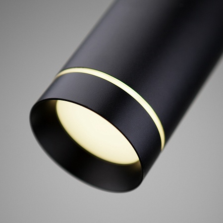 Светильник садово-парковый со светодиодами DLR023 IP54 35084/H черный Elektrostandard - фото