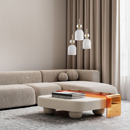 Подвесной светильник TK Lighting 11021 Sophia Cognac - фото