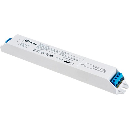 Аппарат пускорегулирующий электронный (балласт), 1*36W T8/G13 230V, EB51S - фото