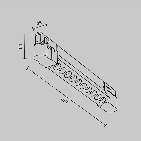 Трековый светильник Technical Points  TR195-3-10W4K-M-B - фото