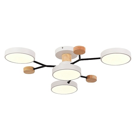 Светильник потолочный Белый/Белый LED 4*12W 3000K/4500K/6000K SLE6006-502-04 - фото