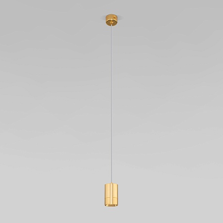 Подвесной акцентный светильник Eurosvet 50248/1 LED/ золото - фото