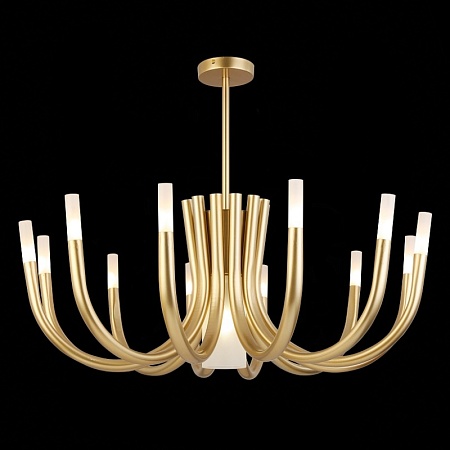 Люстра потолочная ST-Luce Золотистый/Белый G4/E27 12+1*5+60W SL1173.202.13 - фото