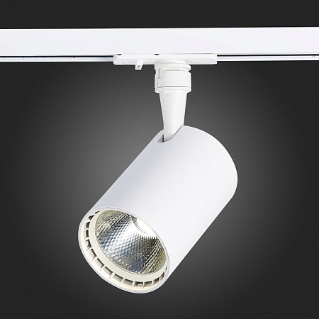Св-к трек. Белый LED 1*15W 3000K 1 350Lm Ra≥90 36° IP20 L118xW78xH174 100-240V ST351.536.15.36 - фото