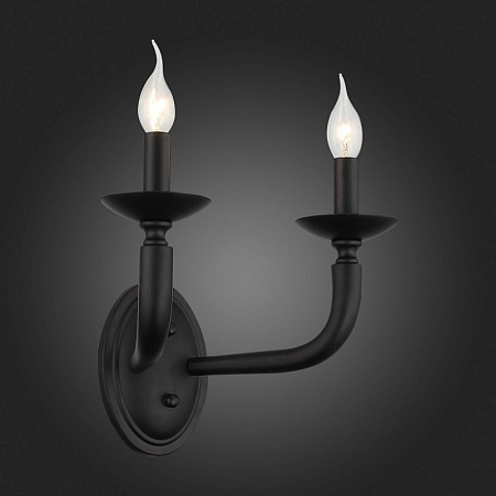 Бра ST-Luce Черный E14 2*40W SL1114.401.02 - фото