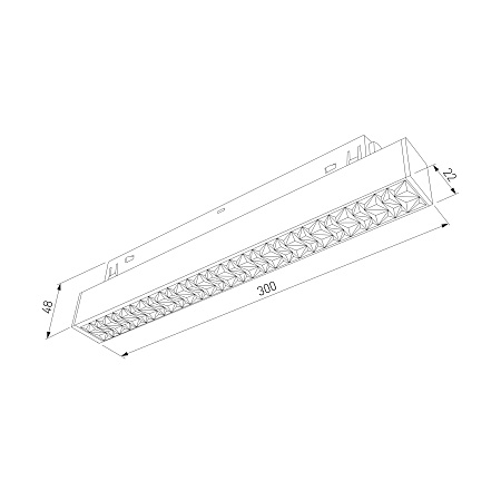 Slim Magnetic Трековый светильник 10W 4000K черный 85530/01 Elektrostandard - фото