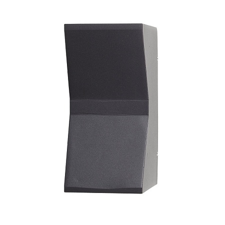 Светильник уличный настенный ST-Luce Черный кварцевый LED 2*7W 4000K SL088.431.02 - фото