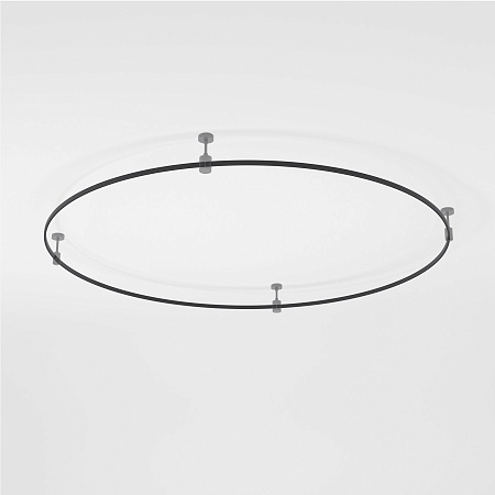 Esthetic Magnetic Шинопровод Round черный Ø1500 85217/00 Elektrostandard - фото