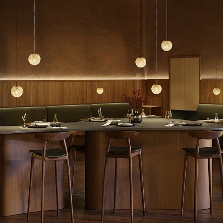 Подвесной светильник Maytoni MOD487PL-01BS - фото