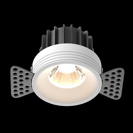 Встраиваемый светильник Technical Round DL058-12W3K-TRS-W - фото