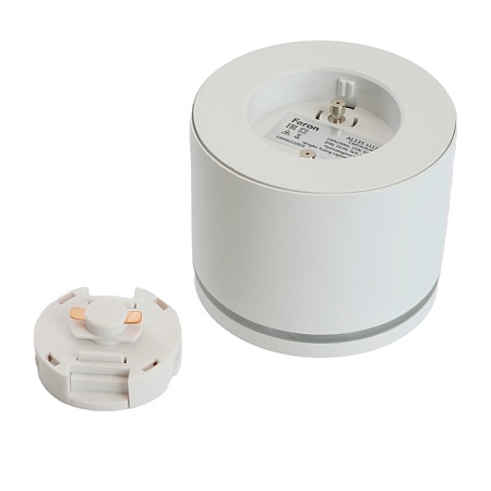 Светильник Feron AL135 трековый однофазный на шинопровод под лампу GX53, белый - фото