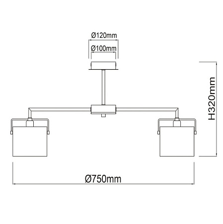 Люстра MW-Light Сайрус 721010308 - фото