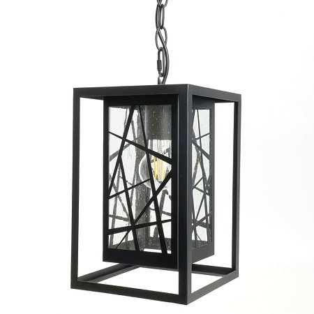 Светильник садово-парковый Feron PL642 на цепочке 60W 230V E27, черный - фото