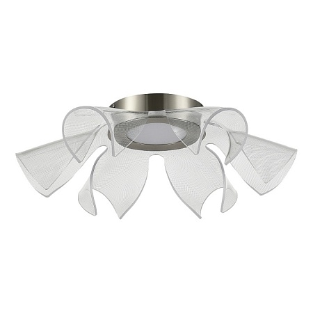 Светильник потолочный ST-Luce Никель/Прозрачный LED 1*20W 4000K SL6235.102.20 - фото