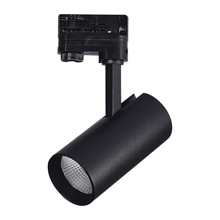 Св-к трек. Черный LED 1*20W 4000K 1 600Lm Ra>90 38° IP20 L150xW70xH202 165-265V ST661.446.20 - фото