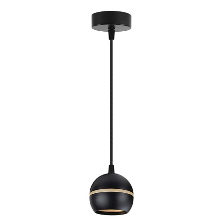 Светильник потолочный Feron HL3568 на подвесе GX53 15W 230V, черный 90*80 - фото