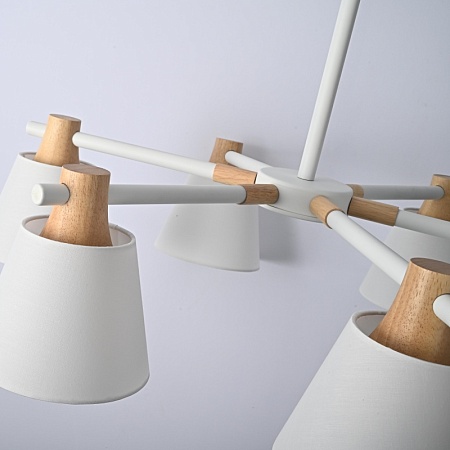 Потолочная Люстра На Штанге Natura A White 6 Imperiumloft 177987-26 - фото