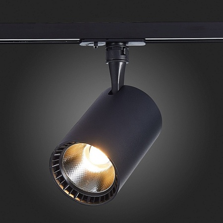 Св-к трек. Черный LED 1*20W 3000K 1 800Lm Ra≥90 36° IP20 L118xW78xH174 100-240V ST351.436.20.36 - фото