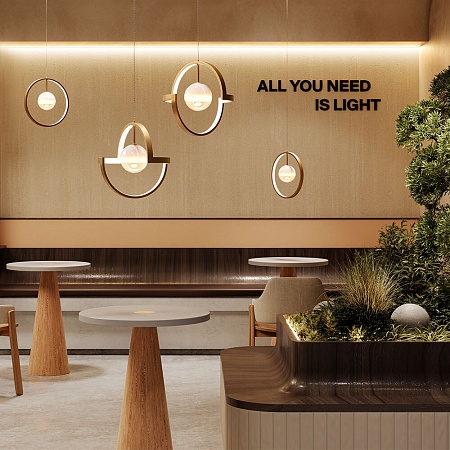 Подвесной светильник Maytoni MOD407PL-L12G3K1 - фото