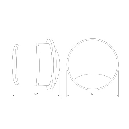 Подсветка для лестниц и дорожек MRL LED 1104 чёрный Elektrostandard - фото