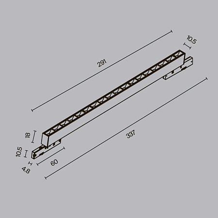 Трековый светильник Technical Points  TR193-1-15W2.7K-M-B - фото