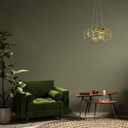 Подвесной светильник Eurosvet 90369/5 медь - фото