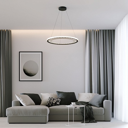 Подвесной светильник Eurosvet 40025/1 LED серый - фото