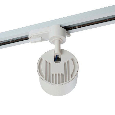 Светодиодный светильник Feron AL138 трековый однофазный на шинопровод 12W 4000K 110 градусов белый - фото