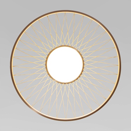 Подвесной светильник Eurosvet 40017/1 LED коричневый - фото