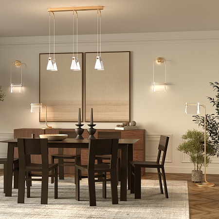 Настольный светильник Maytoni Cabaret MOD170TL-L8BS3K - фото