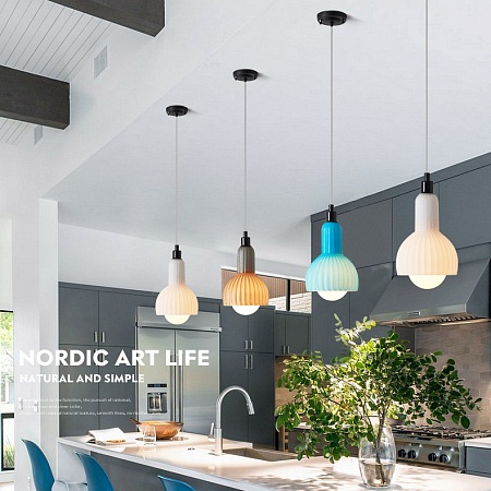 Подвесной Светильник Tiril Blue Imperiumloft 189756-23 - фото
