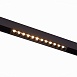 Магнитный трековый светильник Черный LED 1*12W 3000K 1 009Lm Ra>90 36° IP20 L222xW22xH4 ST361.436.12 - фото