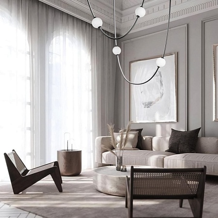 10242/800 Black Подвесной светильник LOFT IT Embrace - фото