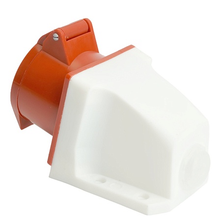 Розетка стационарная ST-115 16А 380В 3P+PE+N IP44, RST16-115-44, Stekker - фото