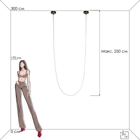 10230/5000 Подвесной светильник LOFT IT Lori - фото