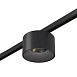 Магнитный трековый светильник Черный LED 1*5W 4000K 350Lm Ra>90 36° IP20 D60xH37 24V ST669.446.05 - фото