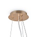 Подвесной светильник Freya Mineral FR1010PL-10G - фото