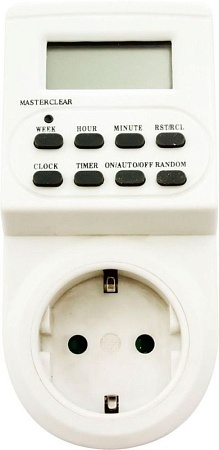 Розетка с таймером Feron TM22 недельная электронная мощность 3500W/16A - фото