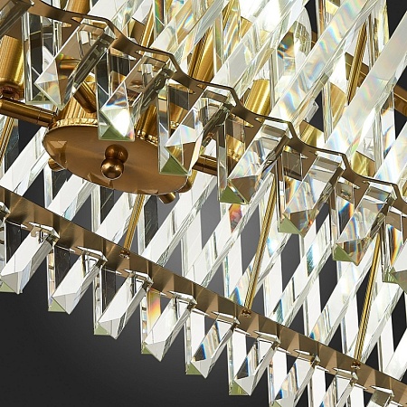 Светильник подвесной ST-Luce Латунь/Прозрачный E14 12*40W SL1170.303.12 - фото