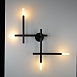 Настенное Бра Traverse Wall Black H83 Imperiumloft 207742-26 - фото