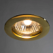 Точечный встраиваемый светильник Arte Lamp BASIC A2103PL-1GO - фото