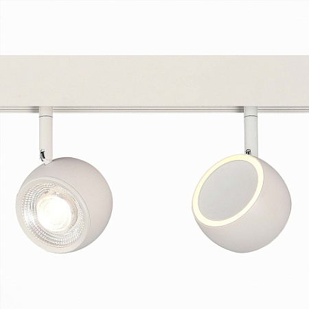 Магнитный трековый светильник Белый LED 1*10W 3000K 470Lm Ra>80 36° IP20 L120xW50xH176 ST355.536.10 - фото