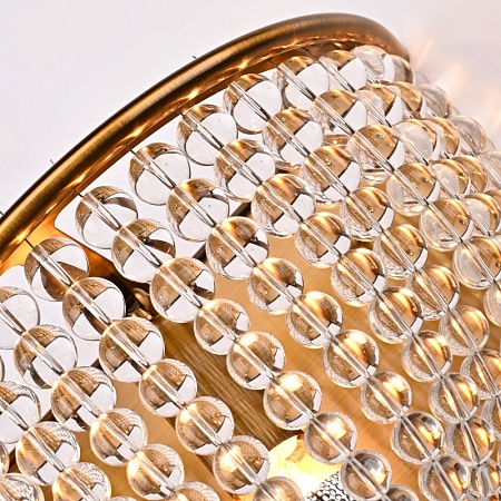 Бра Jacqueline White Sconce Brass Imperiumloft 219343-22 - фото