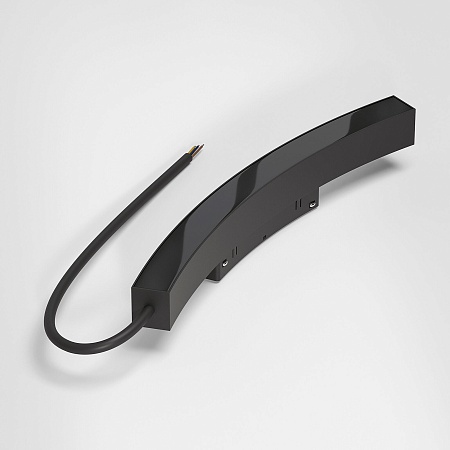 Slim Magnetic Блок питания 100W для радиусного шинопровода черный Ø 800mm 95055/00 Elektrostandard - фото