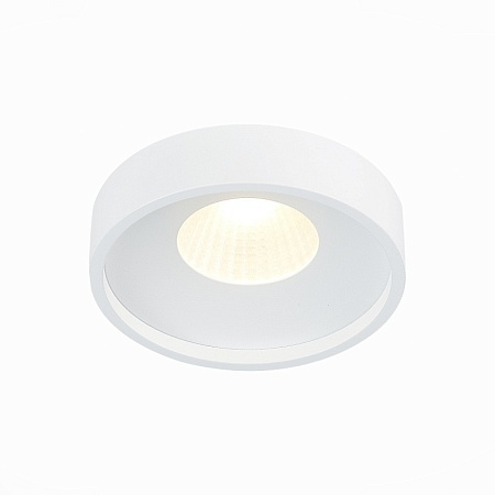 Св-к встр. Белый LED 1*10W 3000K 750Lm Ra>90 38° IP20 D100xH75 170-240V ST751.538.10 - фото