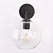 Бра Rh Utilitaire Globe Shade Single Sconce Black Imperiumloft 123275-22 - фото