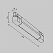 Трековый светильник Technical BASIS TR196-3-10W2.7K-B - фото